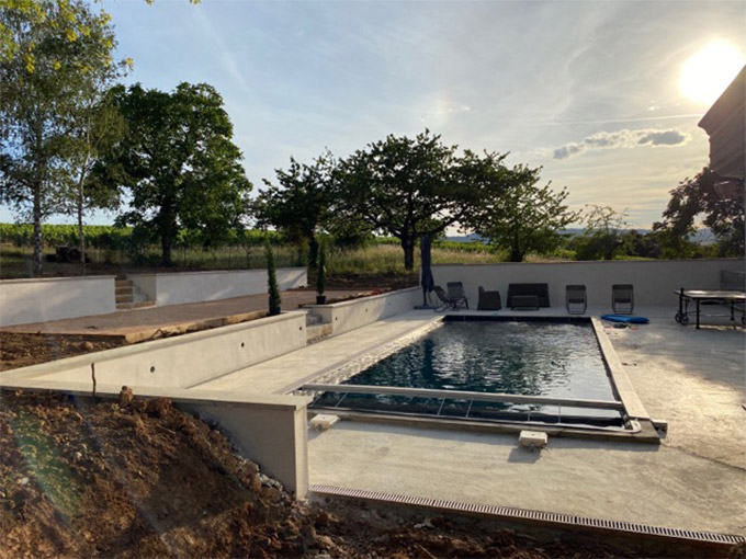 construction de piscine dans le beaujolais