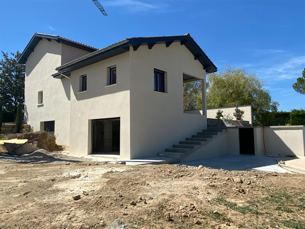 villefranche sur saône maison rénovée par Eric Just maçonnerie générale